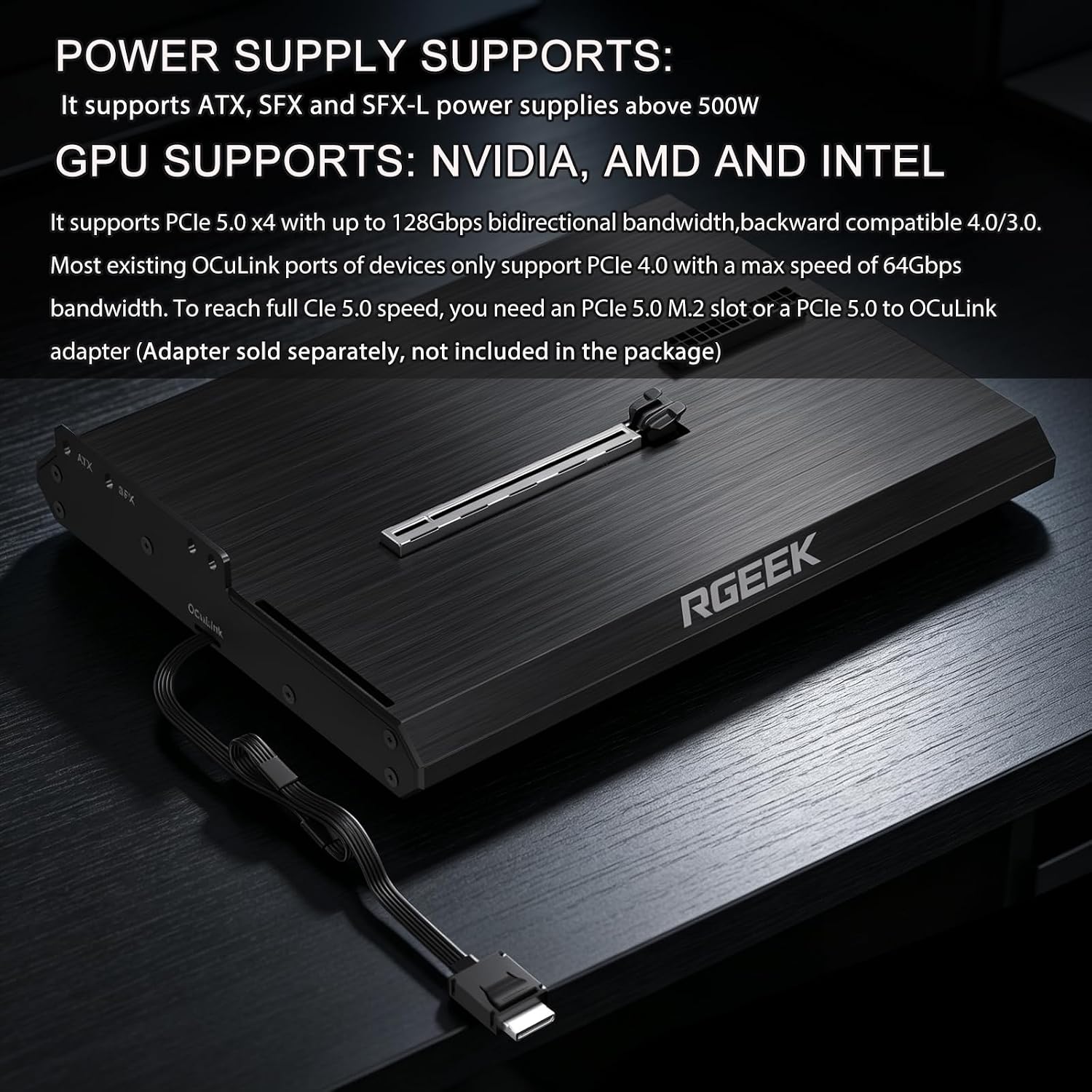 OCuLink eGPU Dock PCIe 5.0 x4  – Oculink Egpu Mini Pc Bewertung und Preis