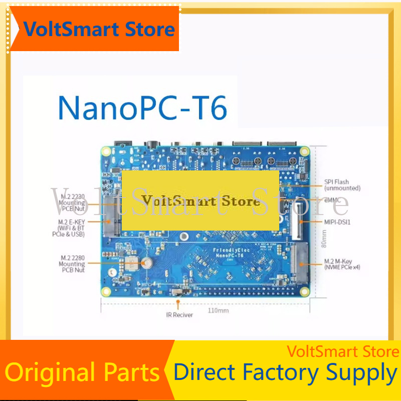 VoltSNanopc T6 Entwicklungsboa – Rockchip Rk3588 Development Board Bewertung und Preis